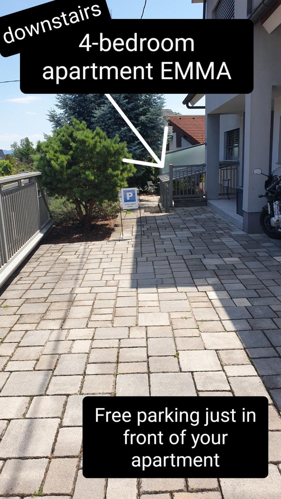 Emma - Free Parking, Ac, Wifi Apartment *